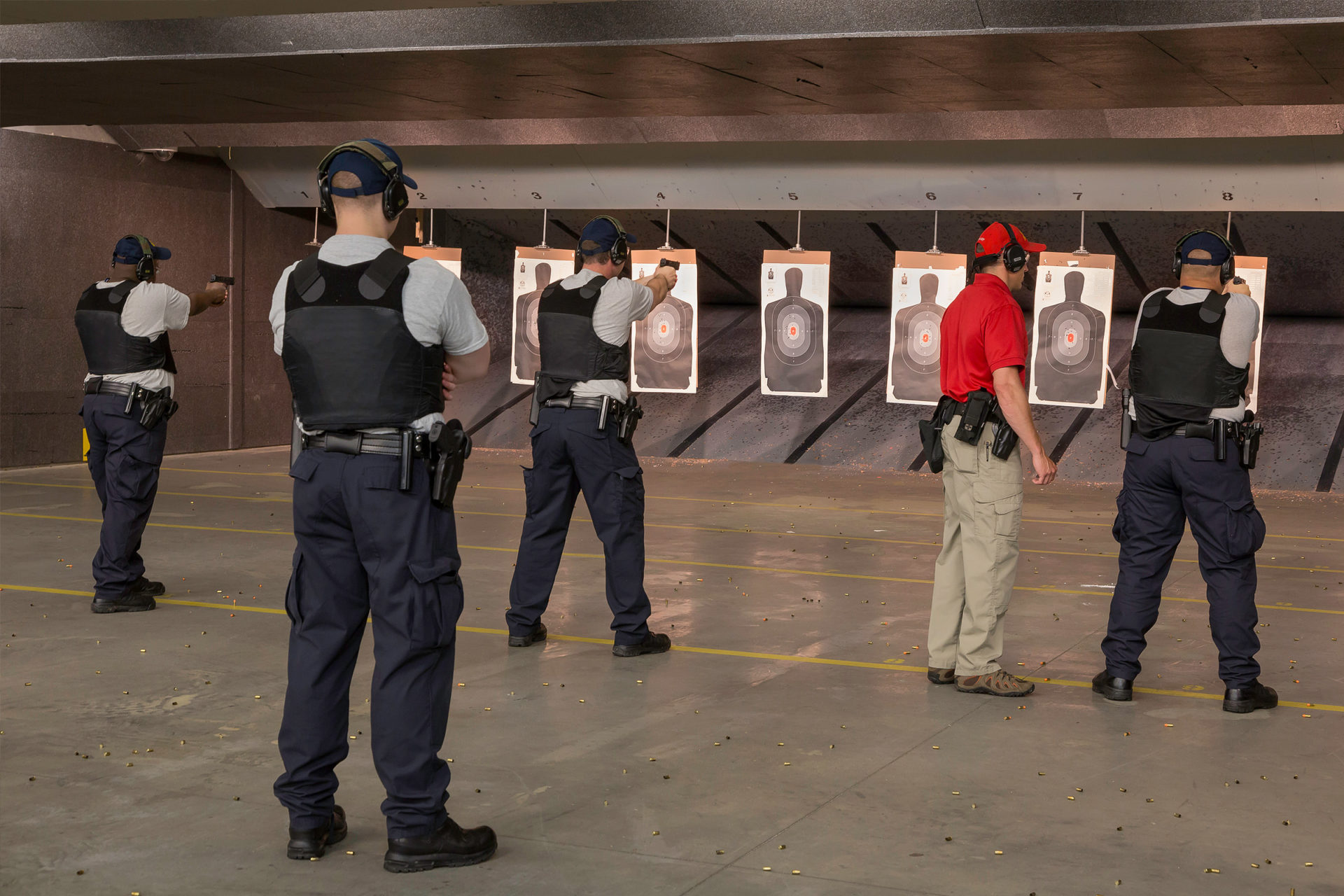 Joint Firearms Training Facility in Winston-Salem, NC; Architect: Clark Nexsen